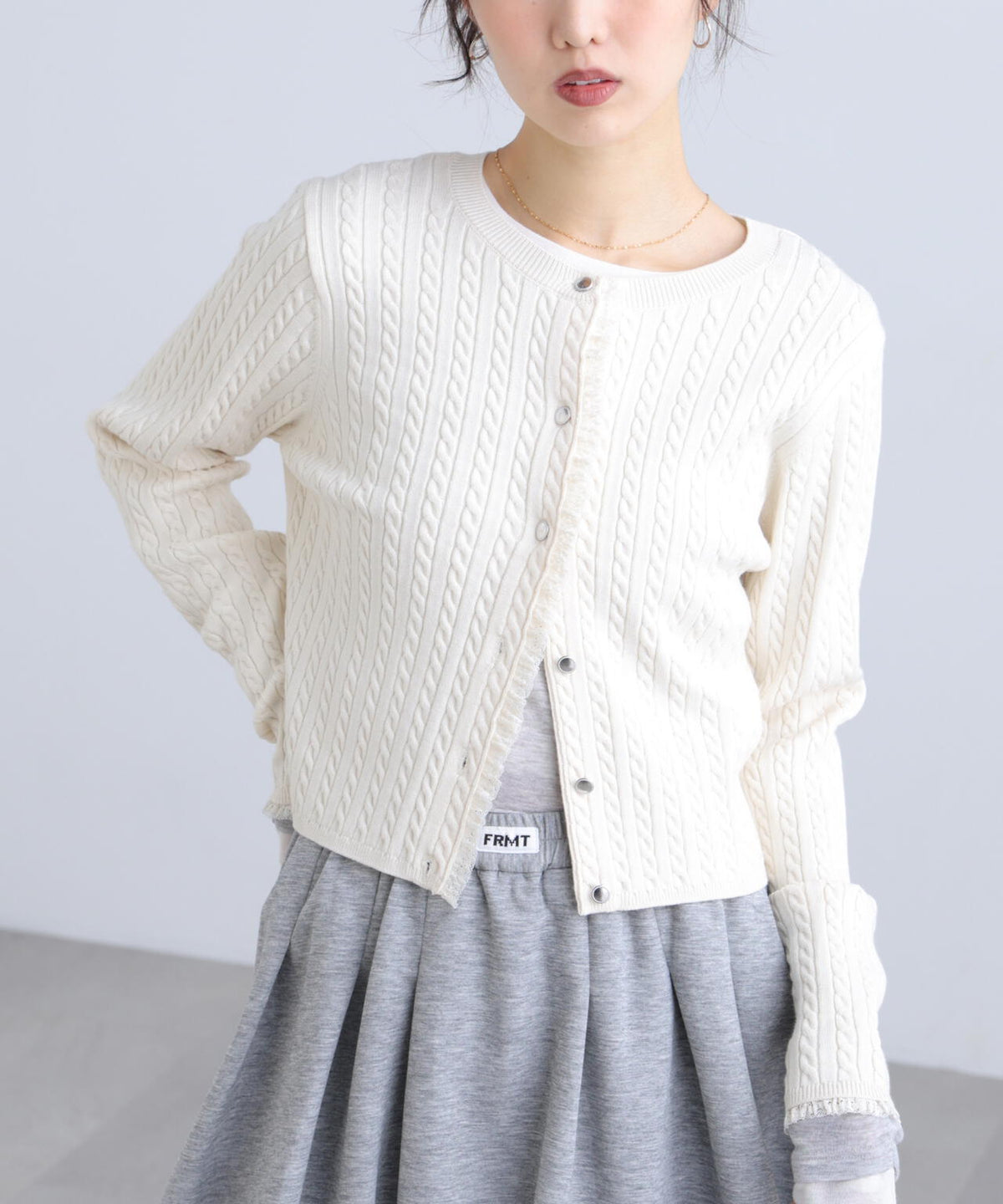 162cm 着用サイズ:FR