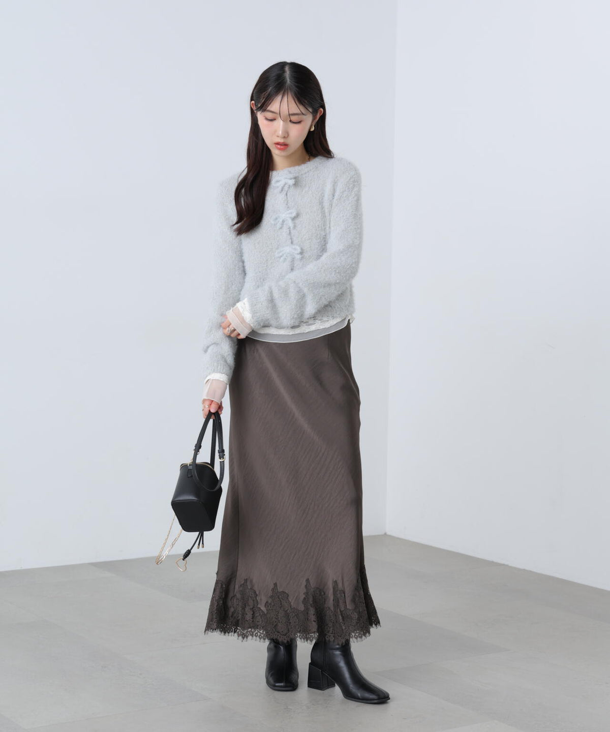162cm 着用サイズ:FR