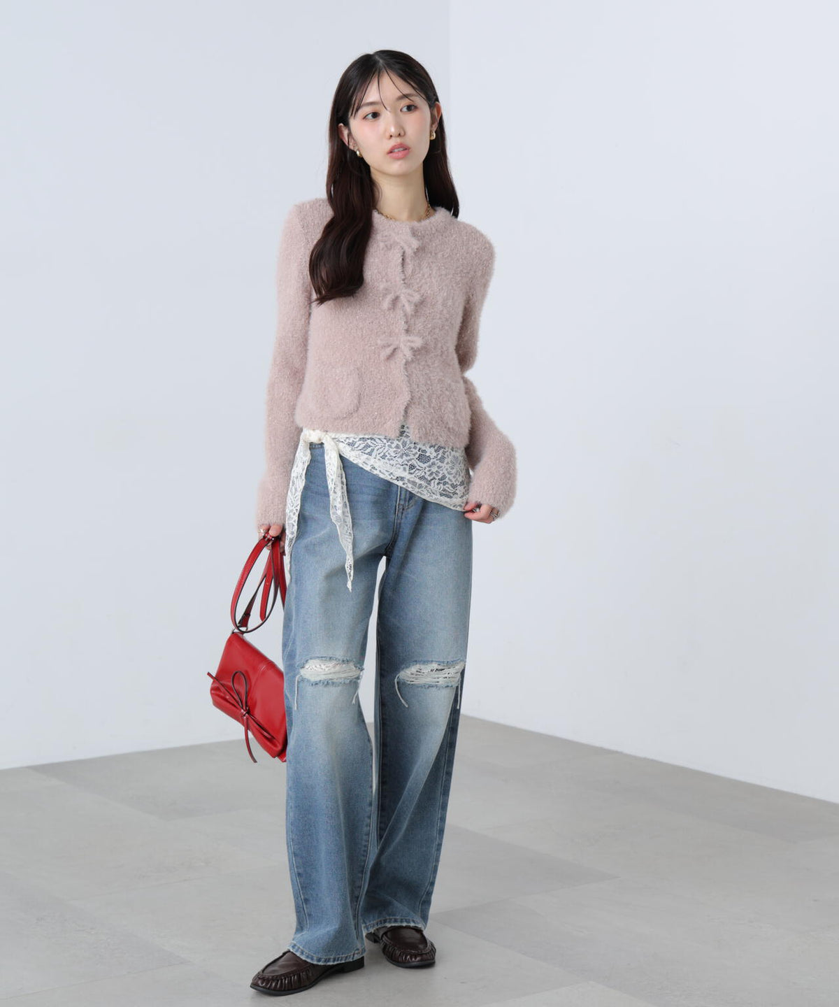 162cm 着用サイズ:FR