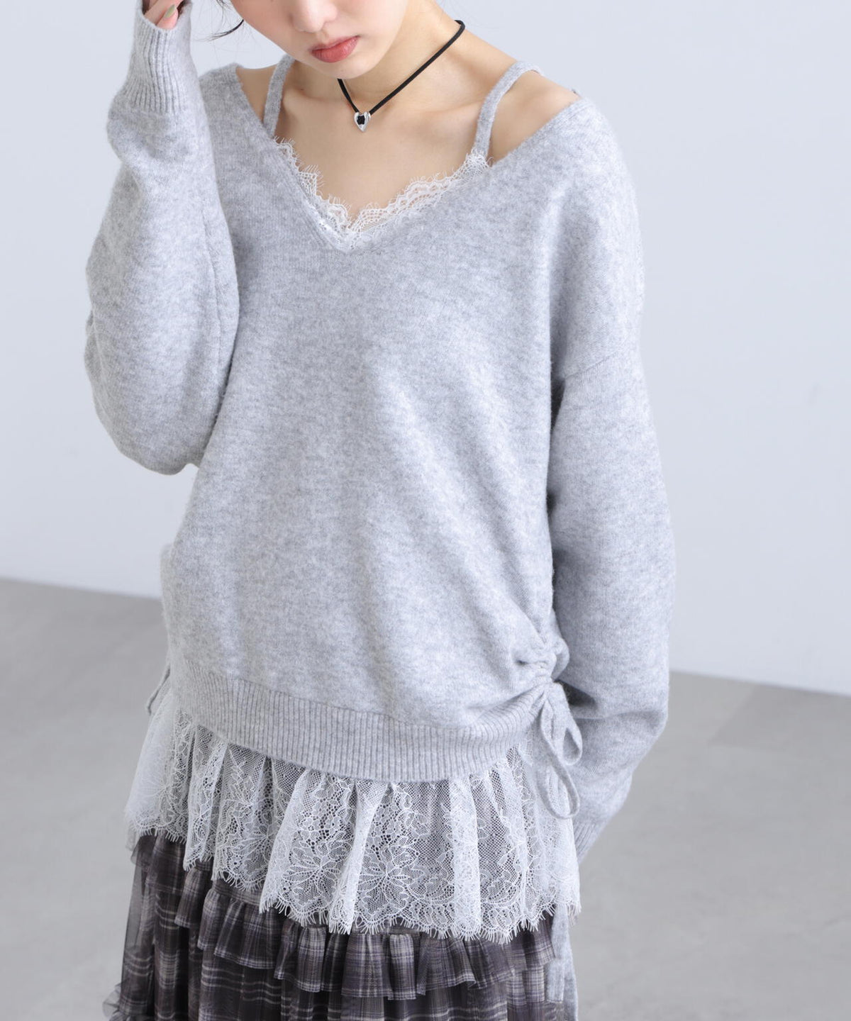 162cm 着用サイズ:FR