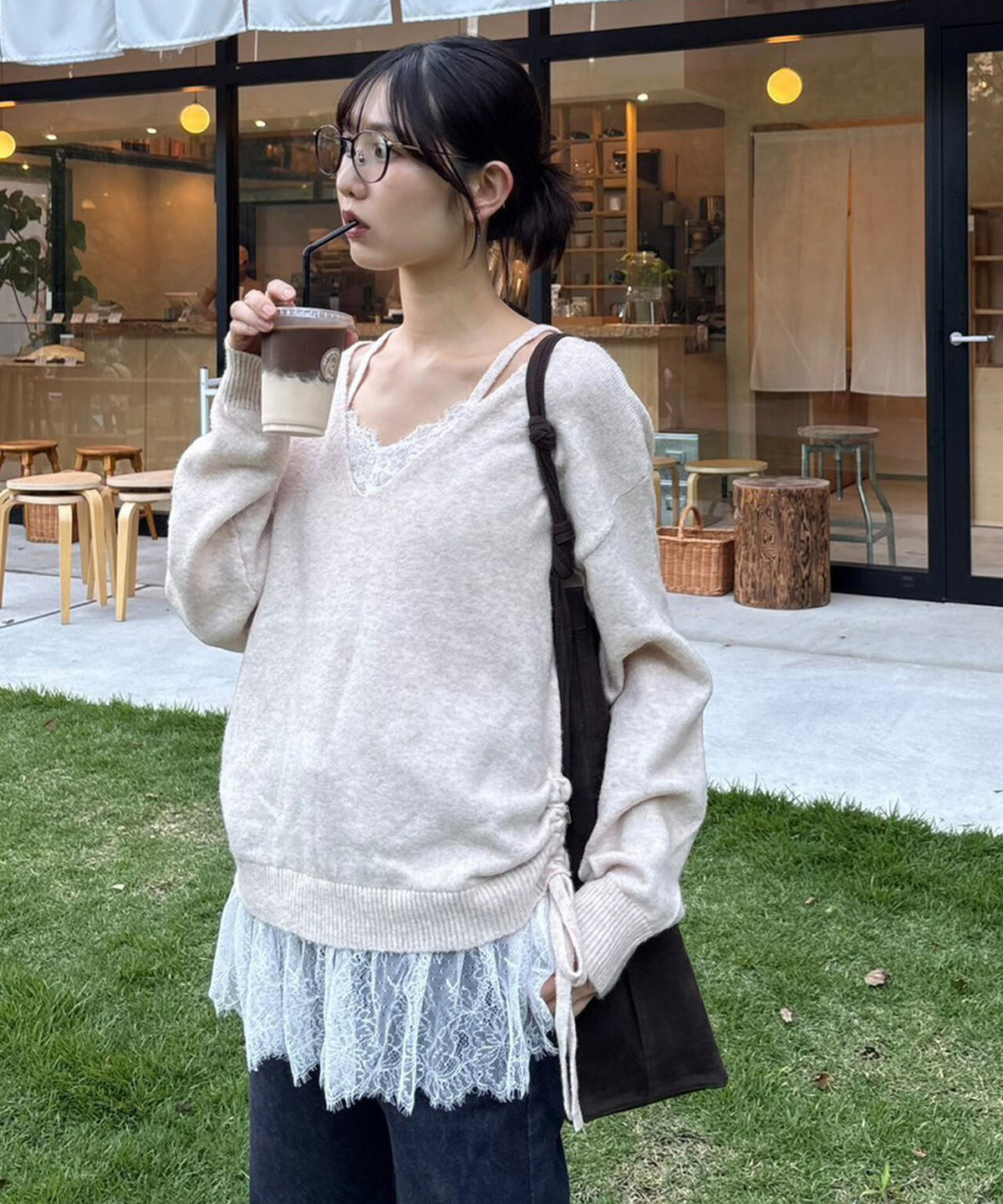 162cm 着用サイズ:FR
