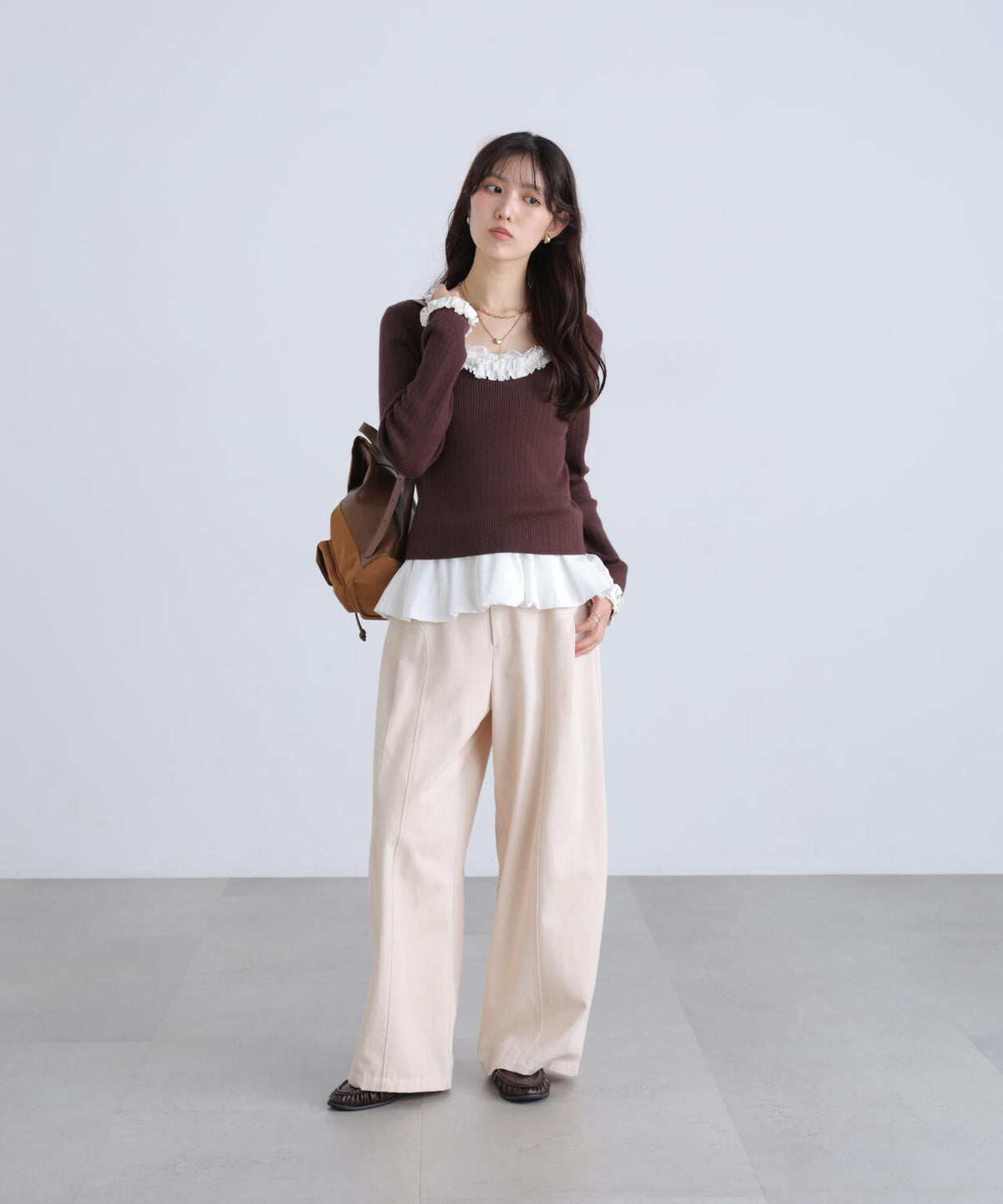 162cm 着用サイズ:FR