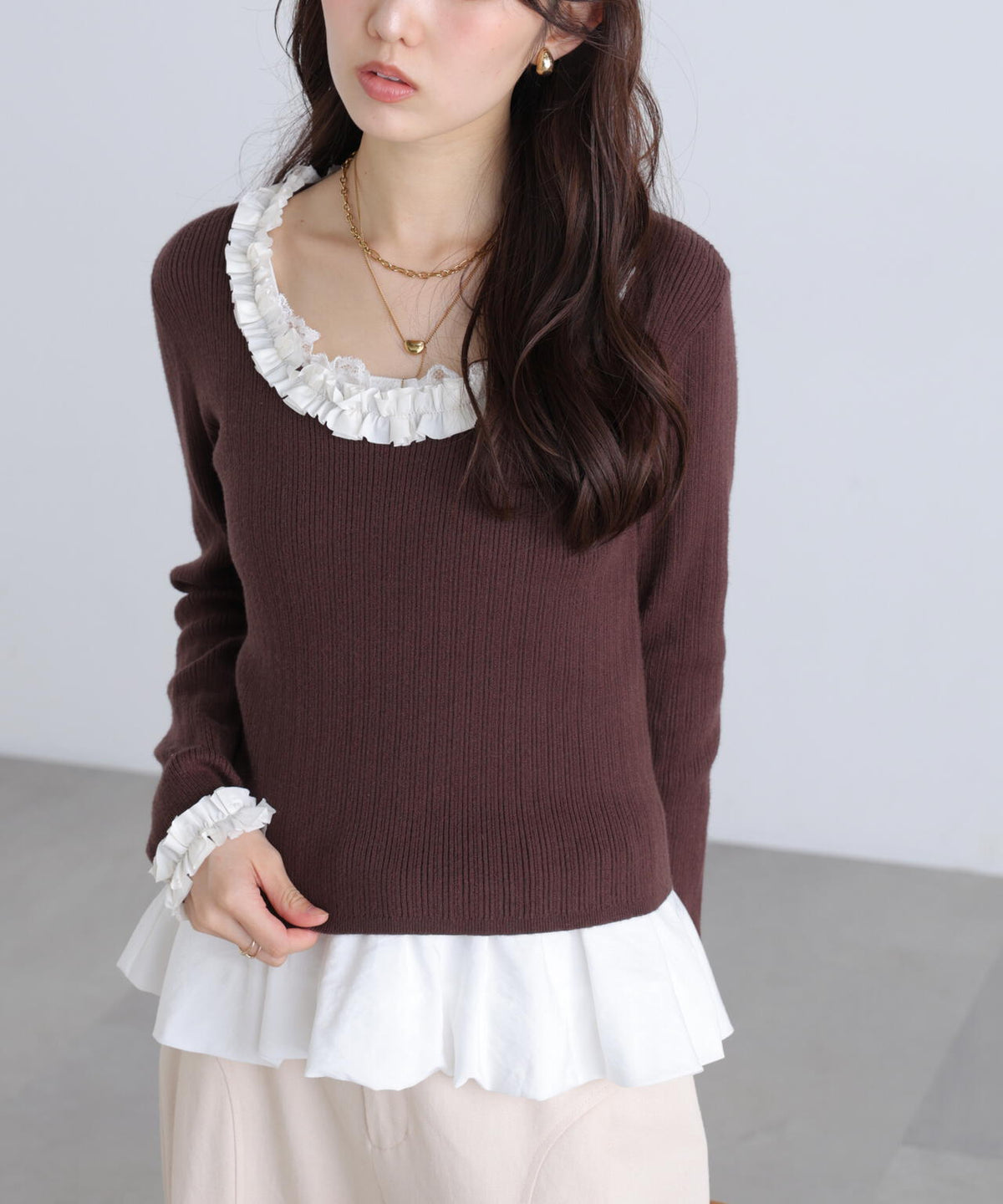 162cm 着用サイズ:FR