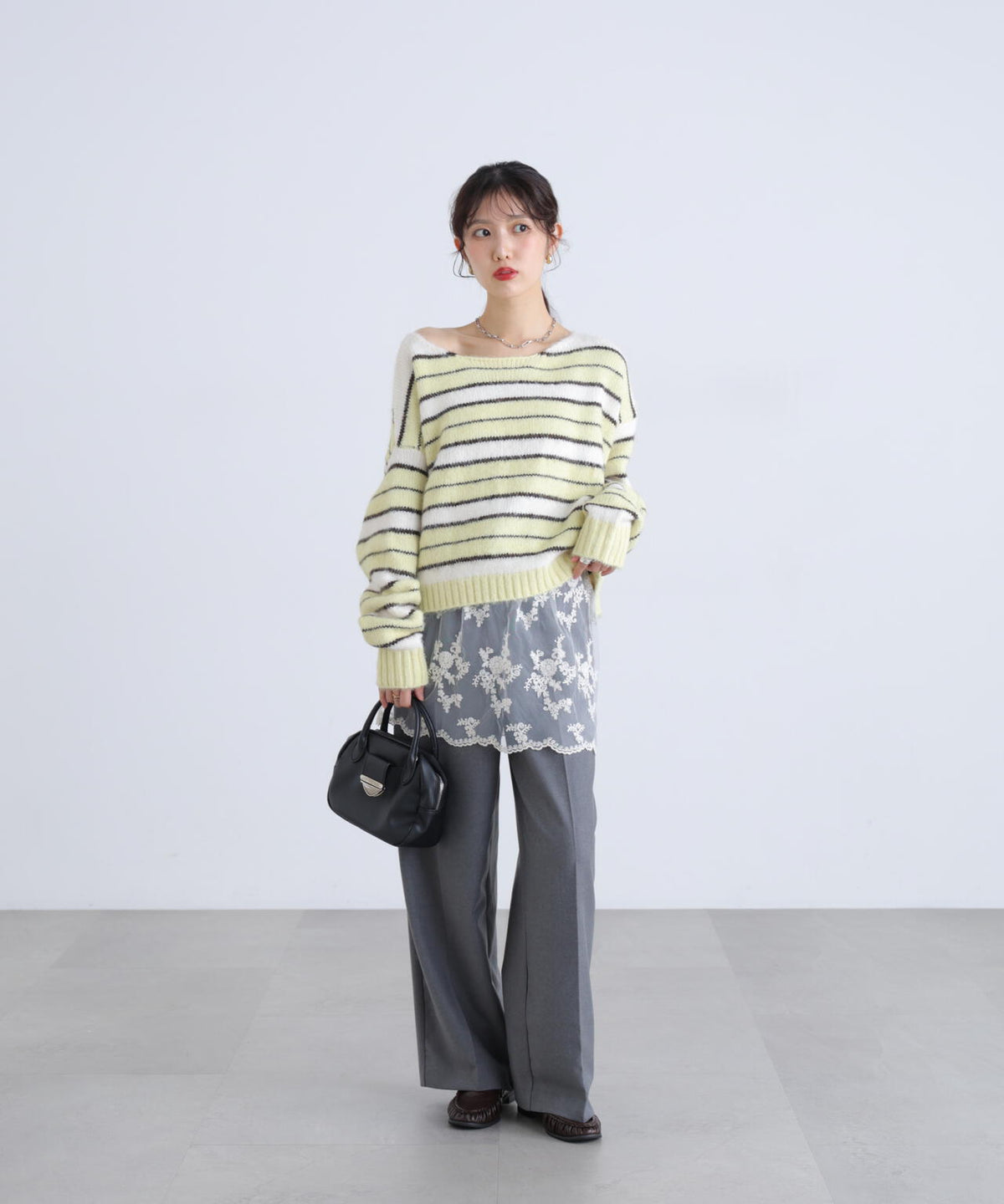 162cm 着用サイズ:FR