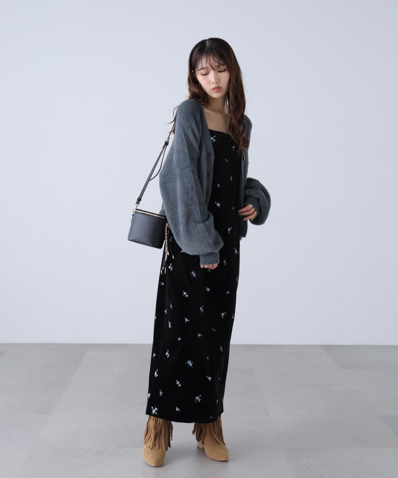 162cm 着用サイズ:FR