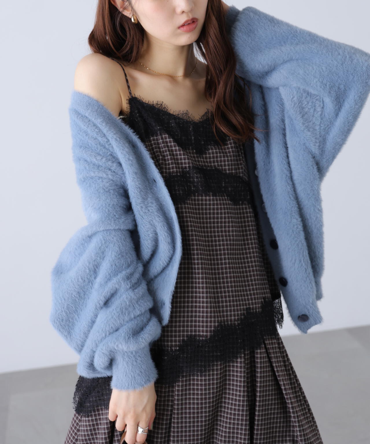 162cm 着用サイズ:FR