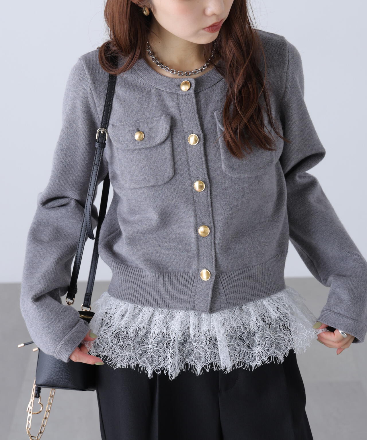 162cm 着用サイズ:FR