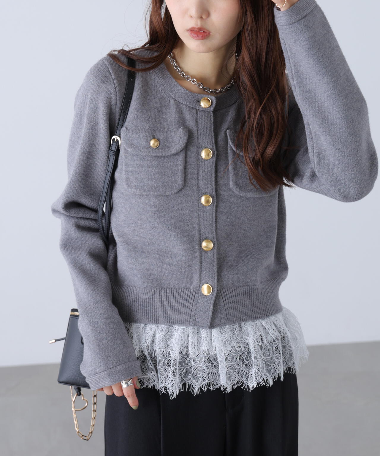 162cm 着用サイズ:FR