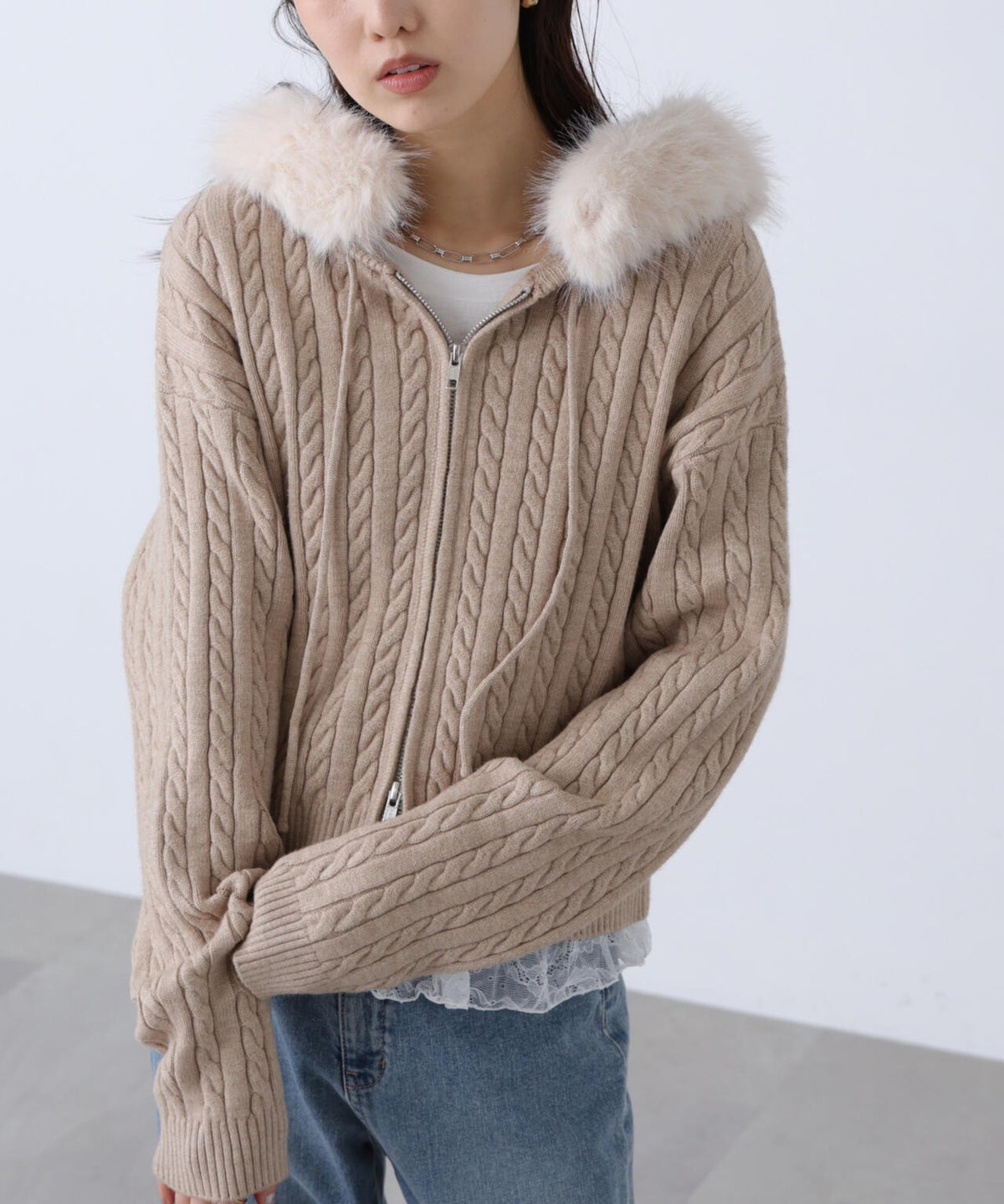 162cm 着用サイズ:FR