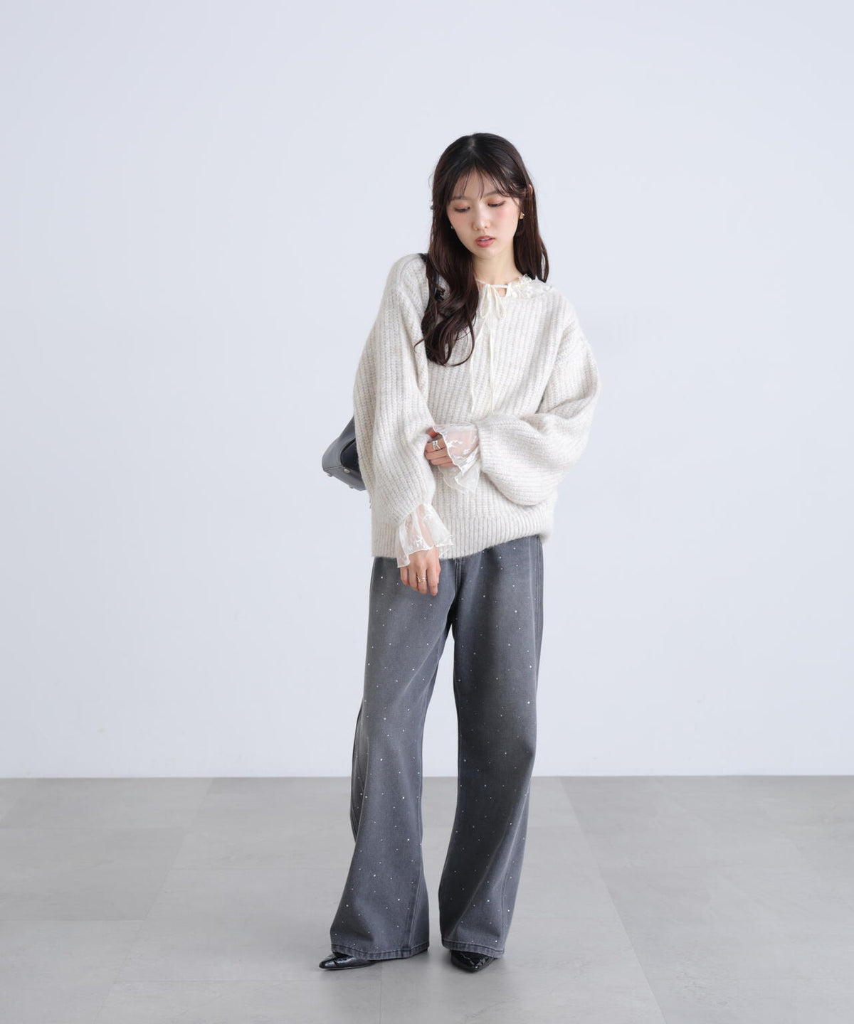 162cm 着用サイズ:FR