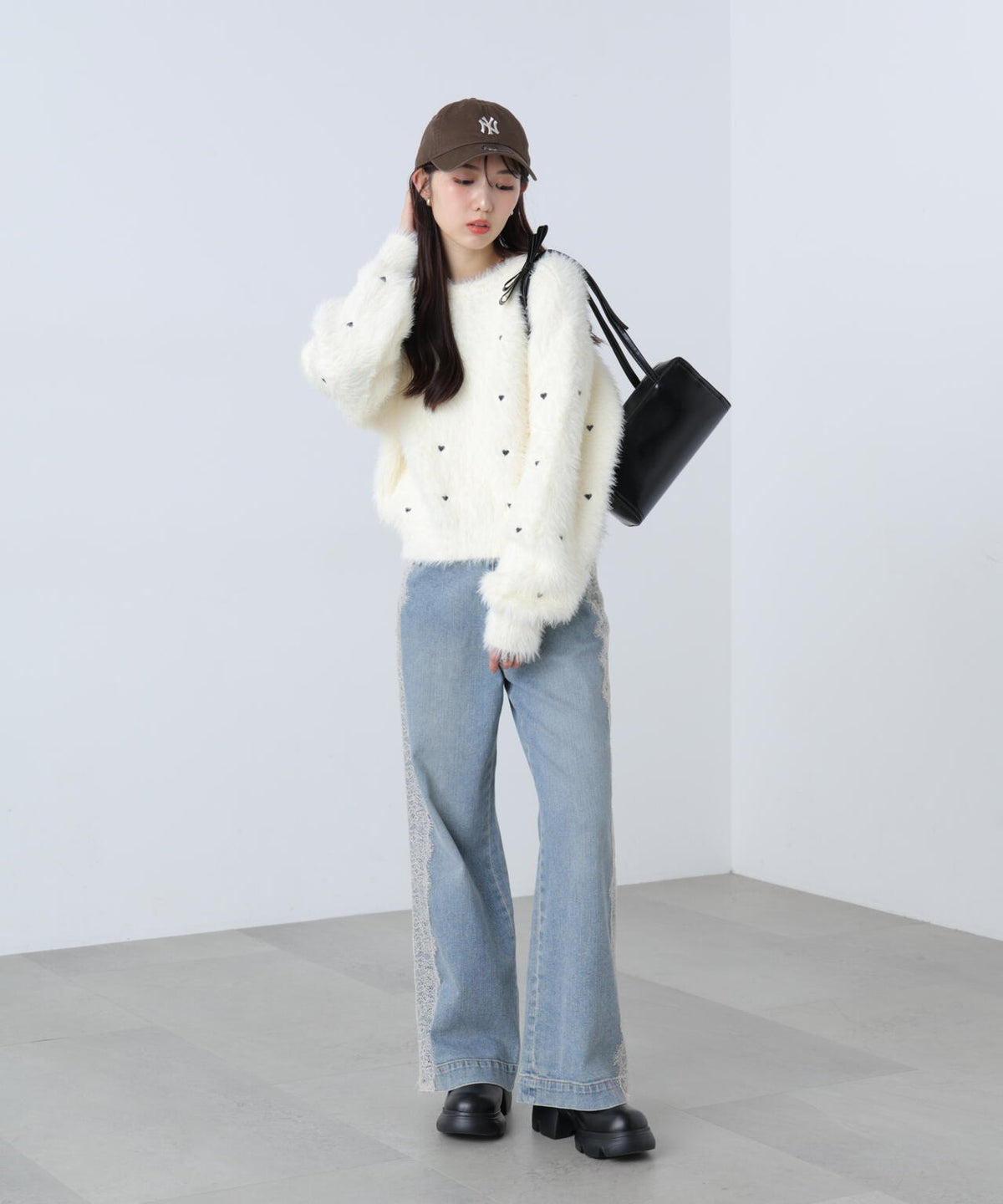 162cm 着用サイズ:FR