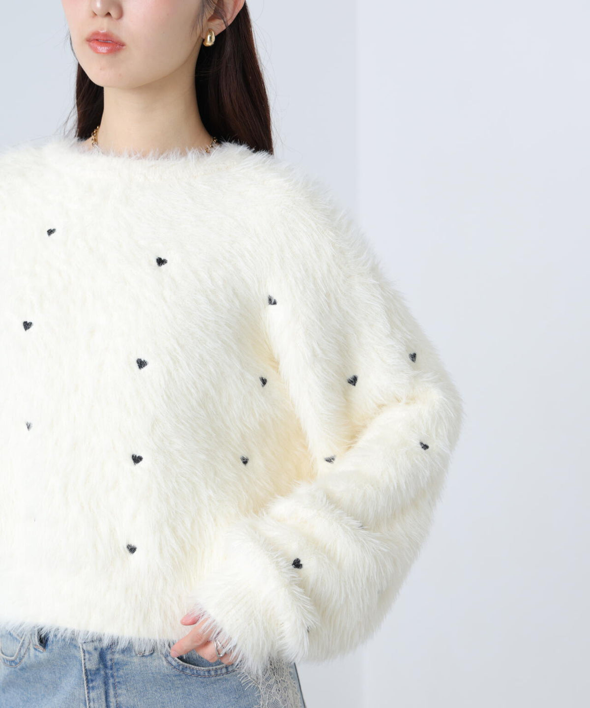 162cm 着用サイズ:FR