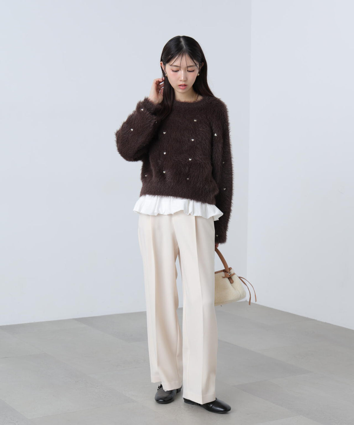 162cm 着用サイズ:FR