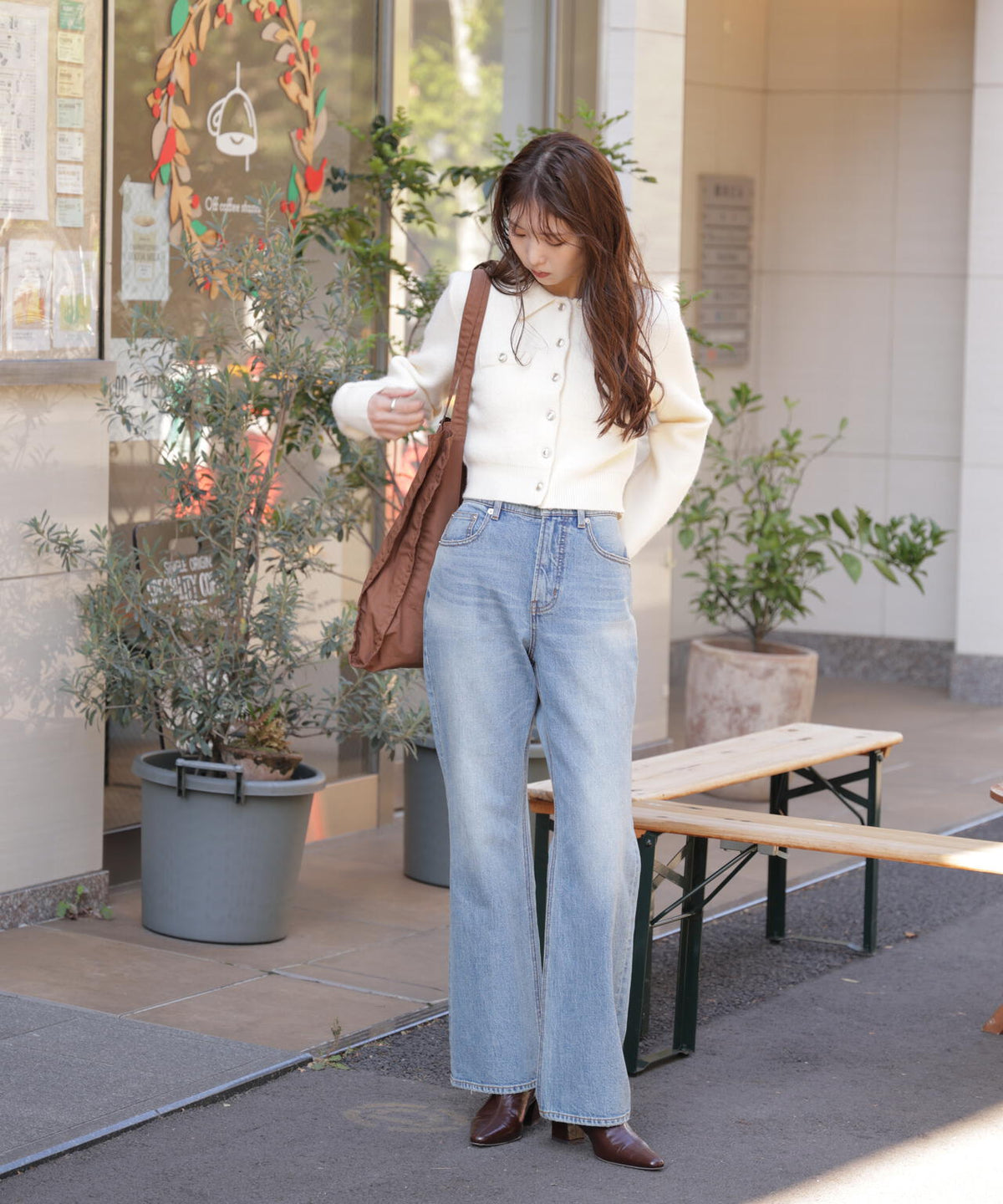 162cm 着用サイズ:FR