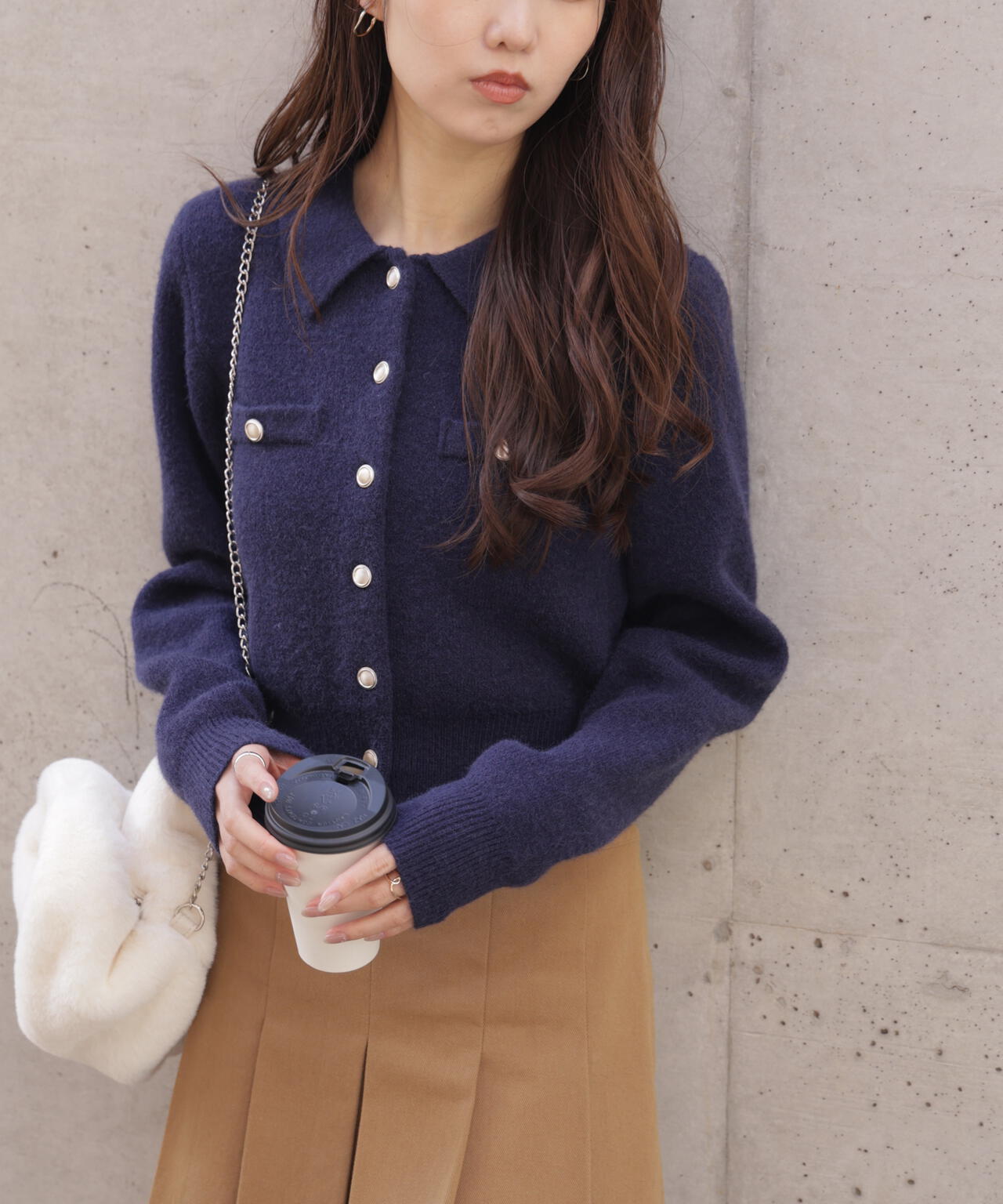 162cm 着用サイズ:FR