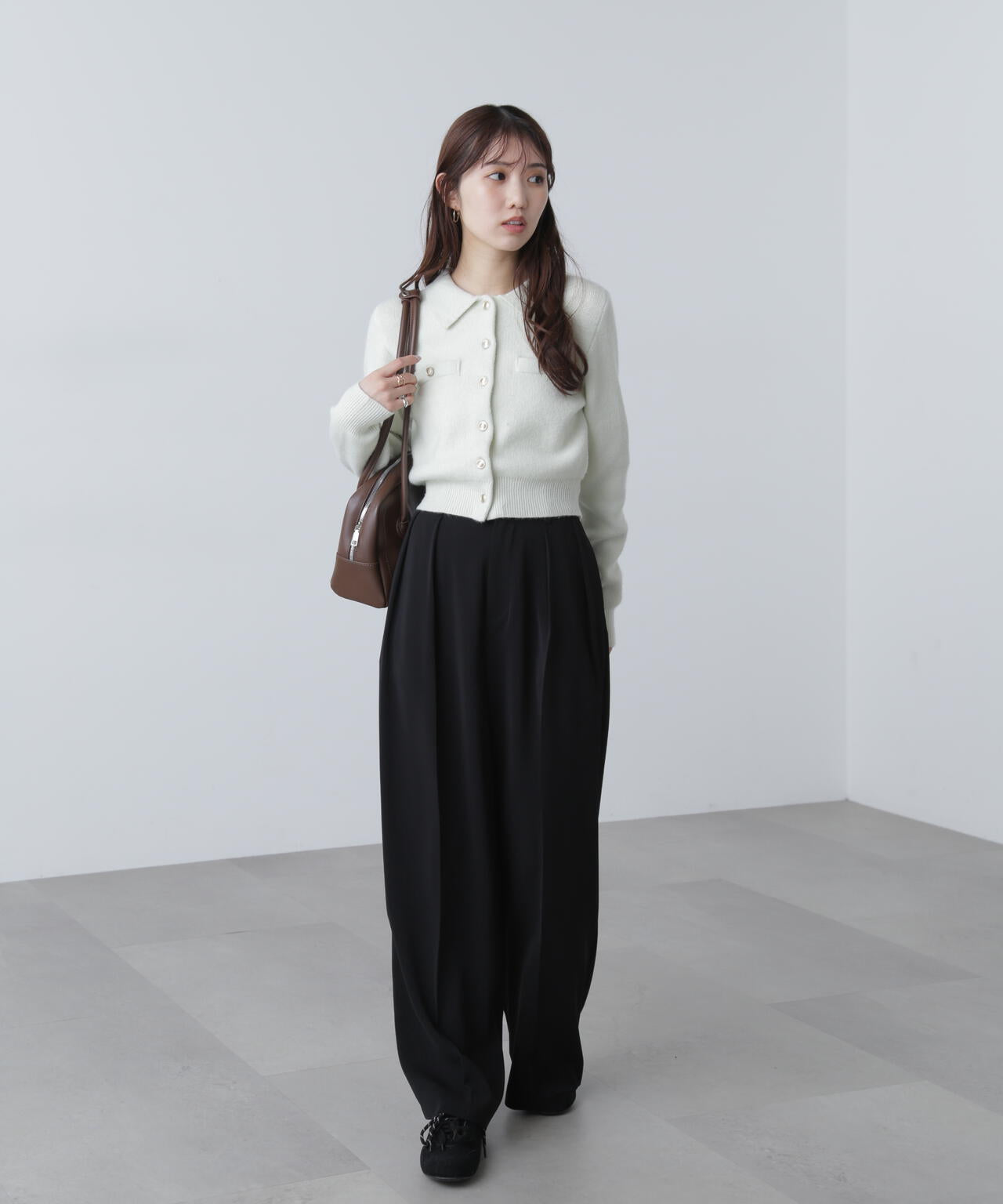 162cm 着用サイズ:FR