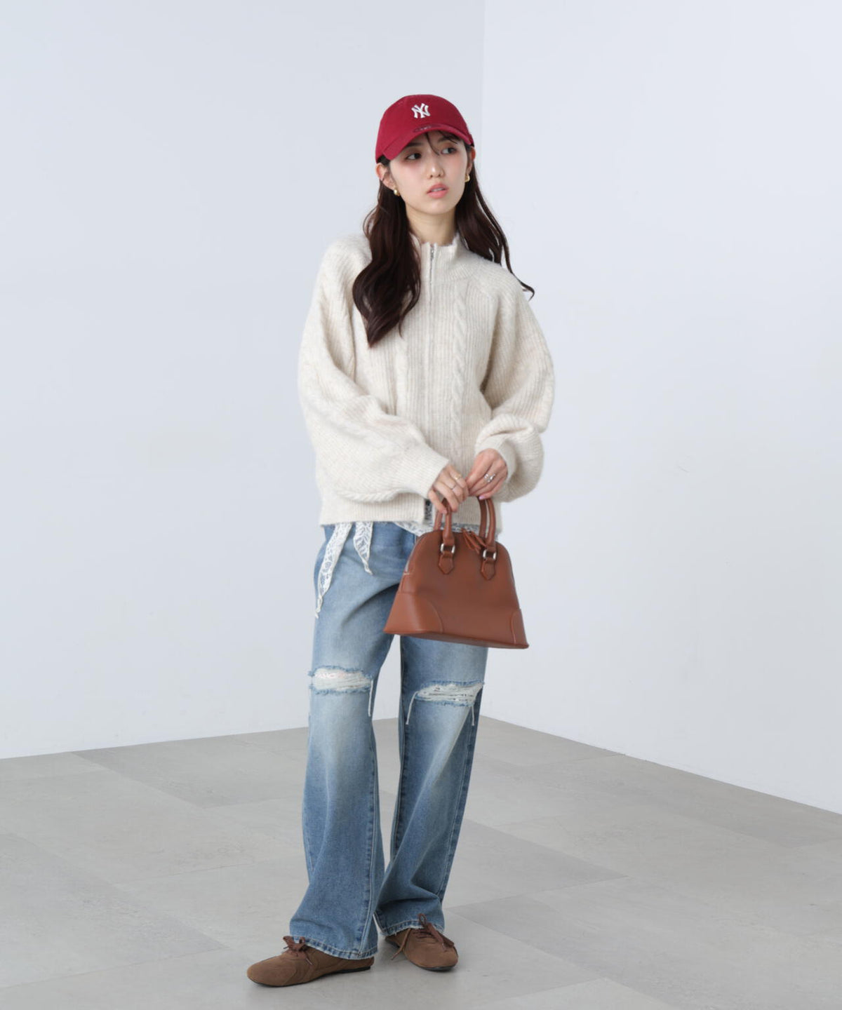 162cm 着用サイズ:FR