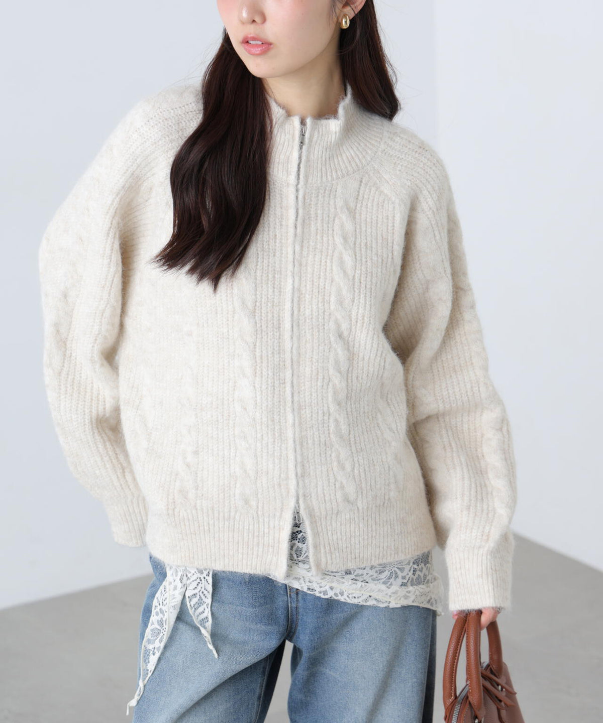 162cm 着用サイズ:FR