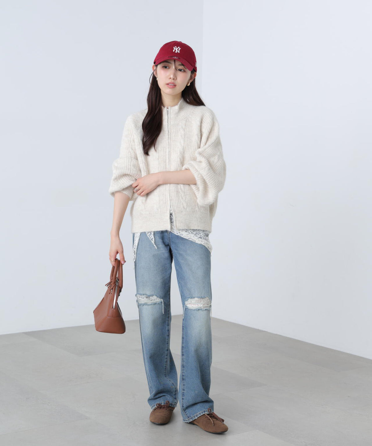 162cm 着用サイズ:FR