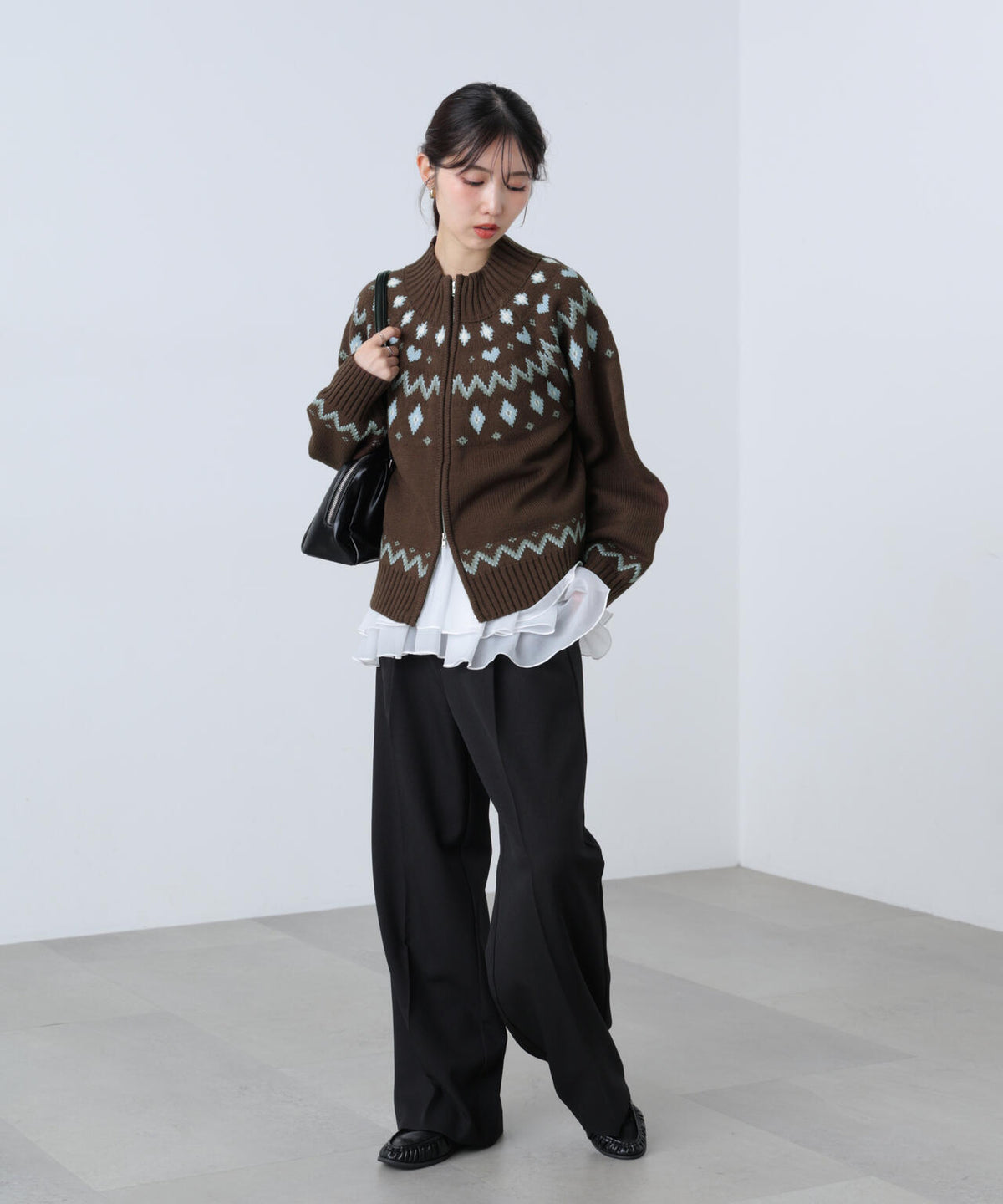 162cm 着用サイズ:FR