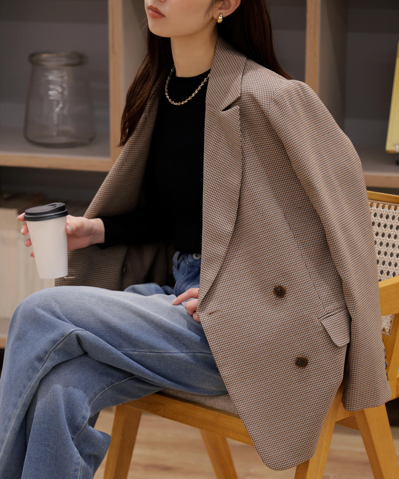 【ネイビー 追加生産予約】ダブルブレストジャケット