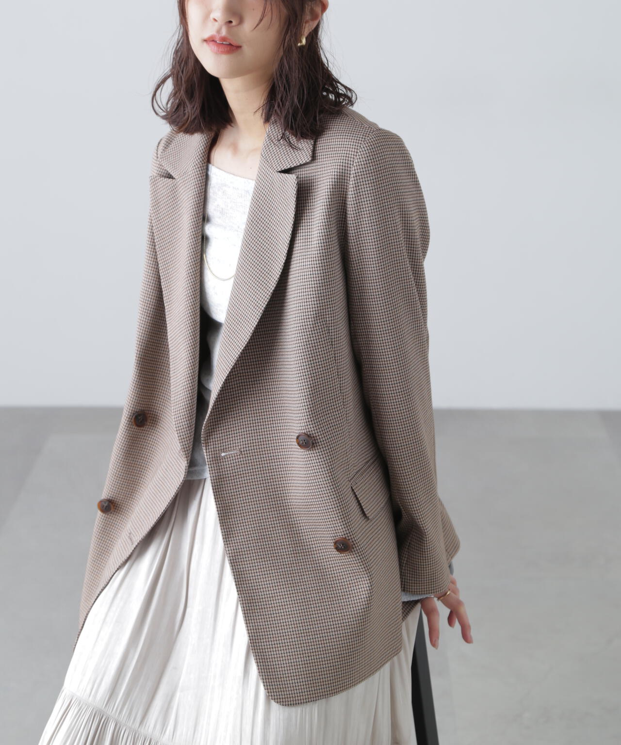 【ネイビー 追加生産予約】ダブルブレストジャケット