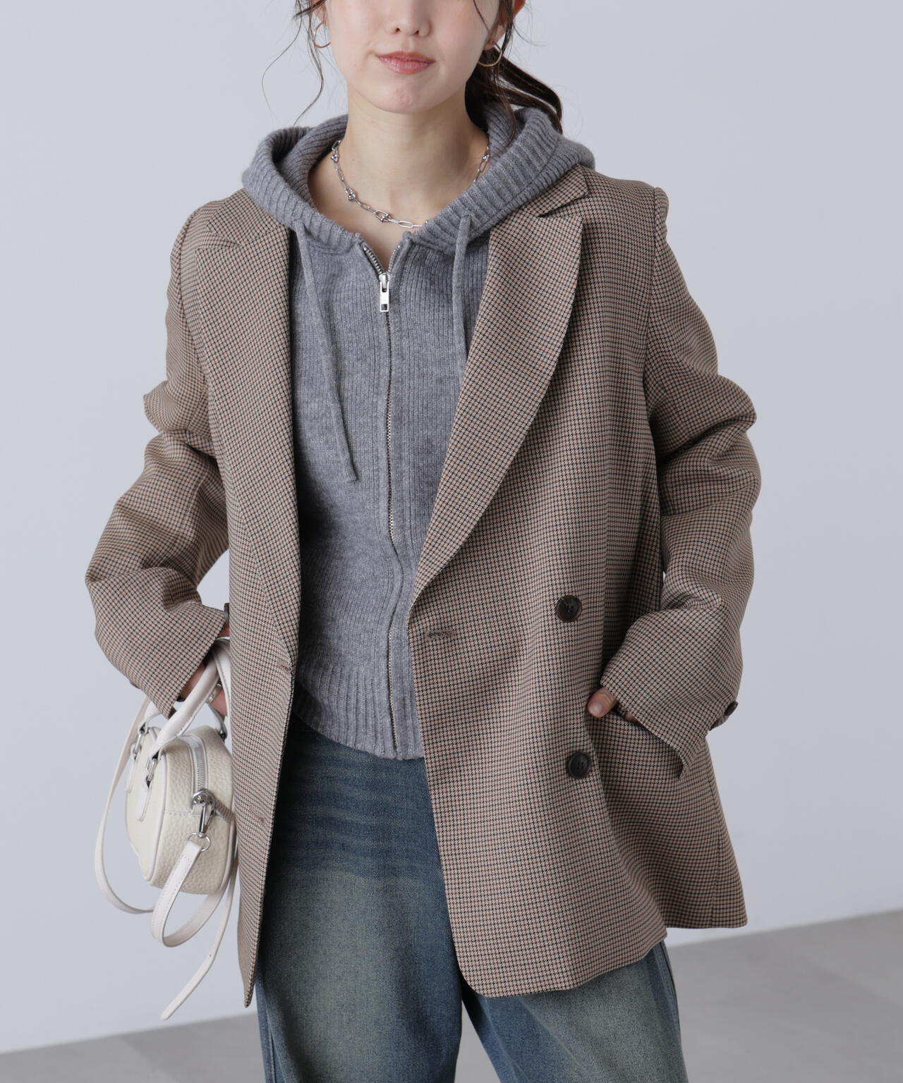 【ネイビー 追加生産予約】ダブルブレストジャケット