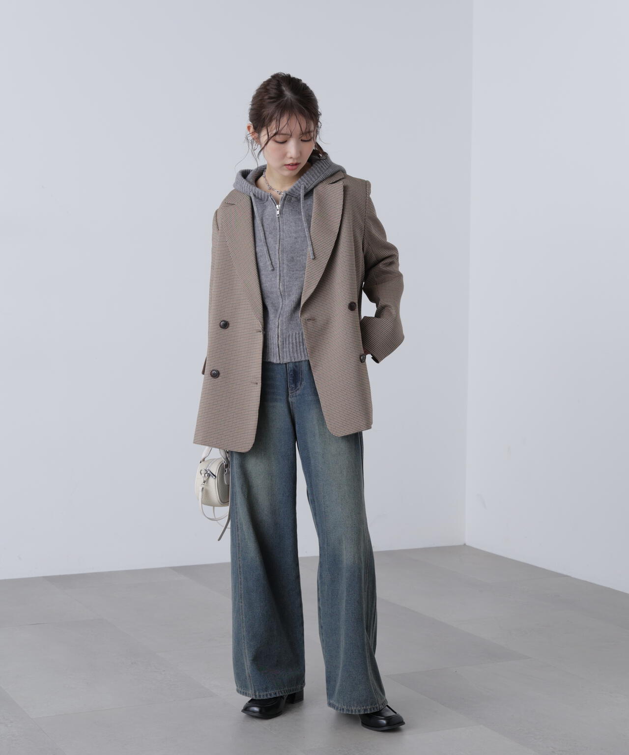 【ネイビー 追加生産予約】ダブルブレストジャケット