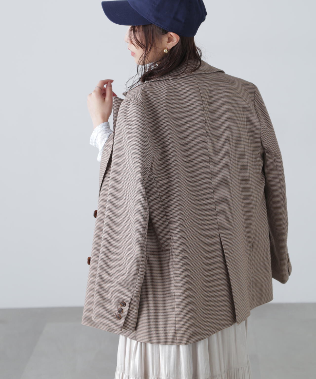 【ネイビー 追加生産予約】ダブルブレストジャケット