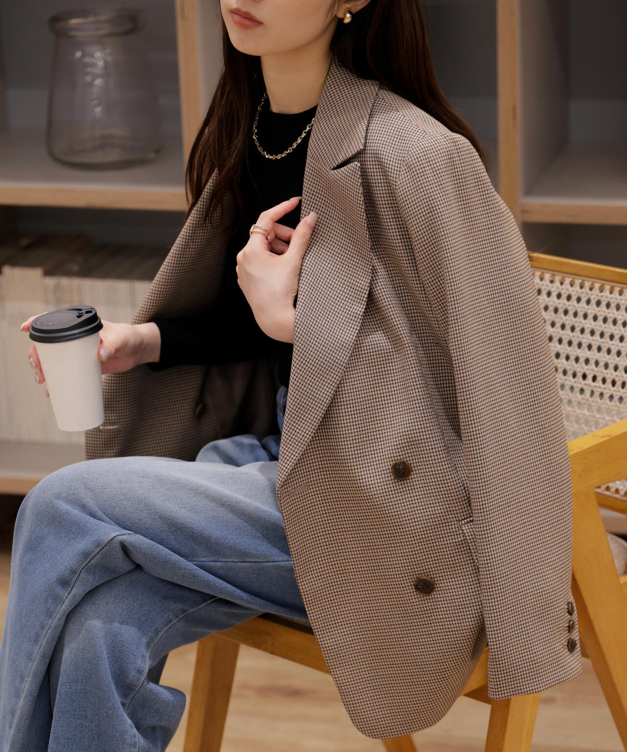 【ネイビー 追加生産予約】ダブルブレストジャケット