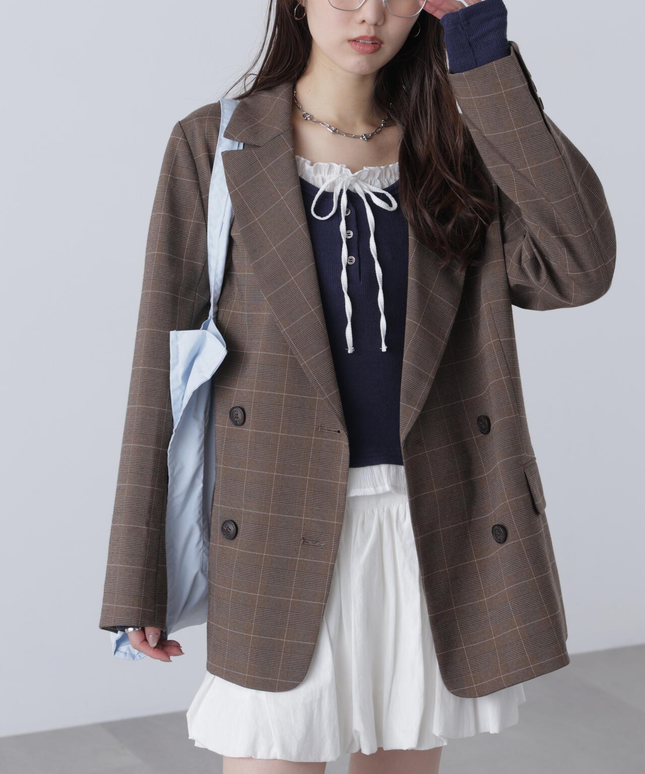 【ネイビー 追加生産予約】ダブルブレストジャケット