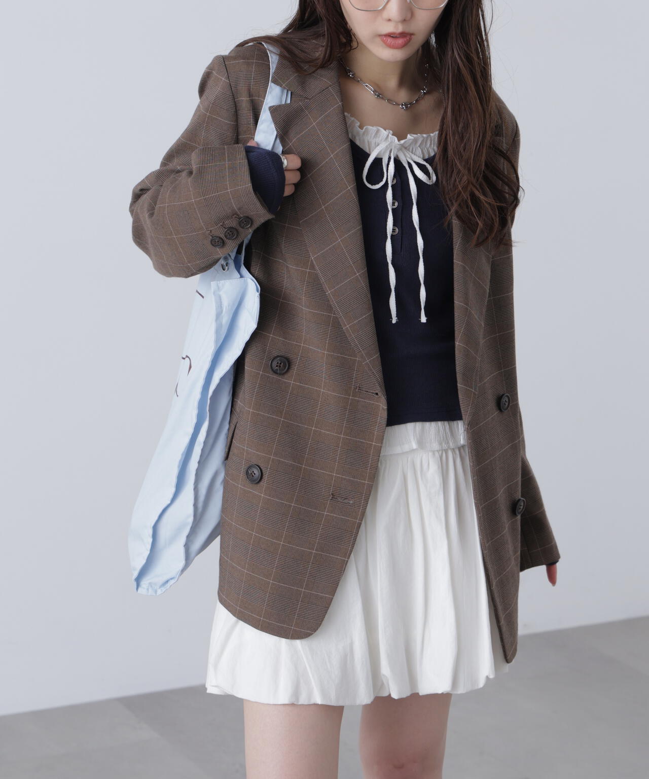 【ネイビー 追加生産予約】ダブルブレストジャケット