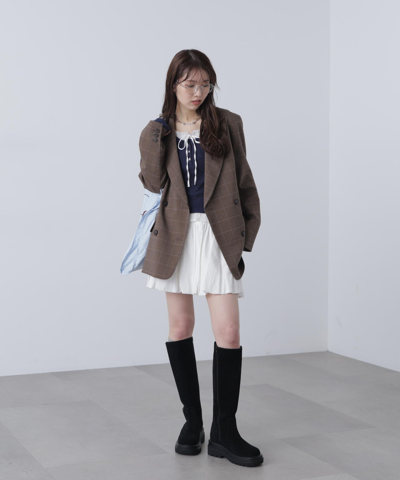 【ネイビー 追加生産予約】ダブルブレストジャケット