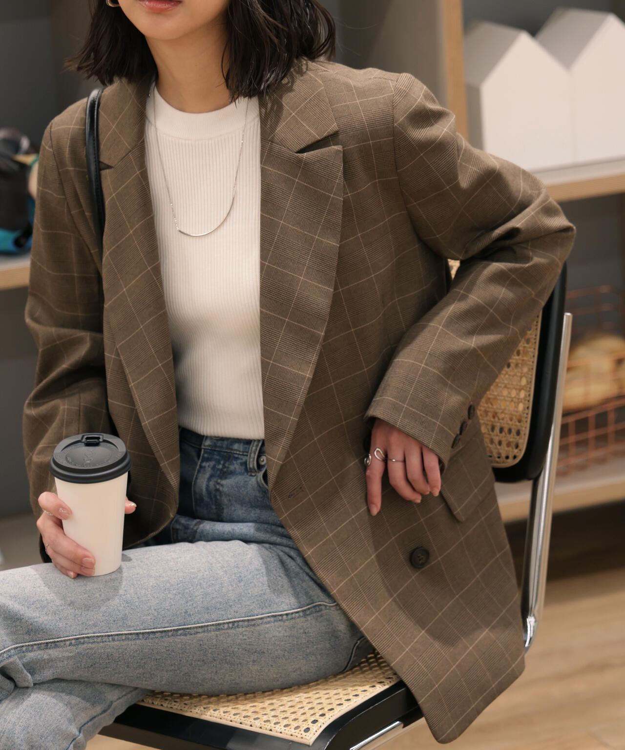 ダブルブレストジャケット