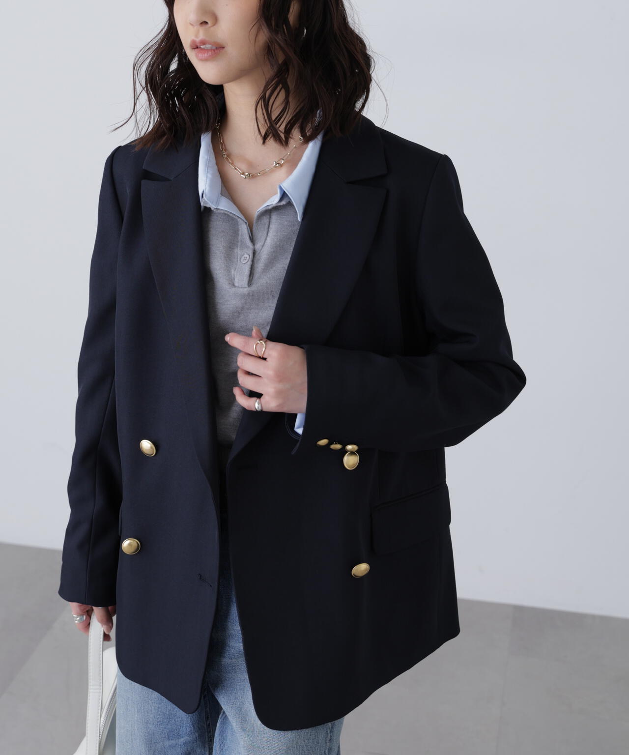 ダブルブレストジャケット