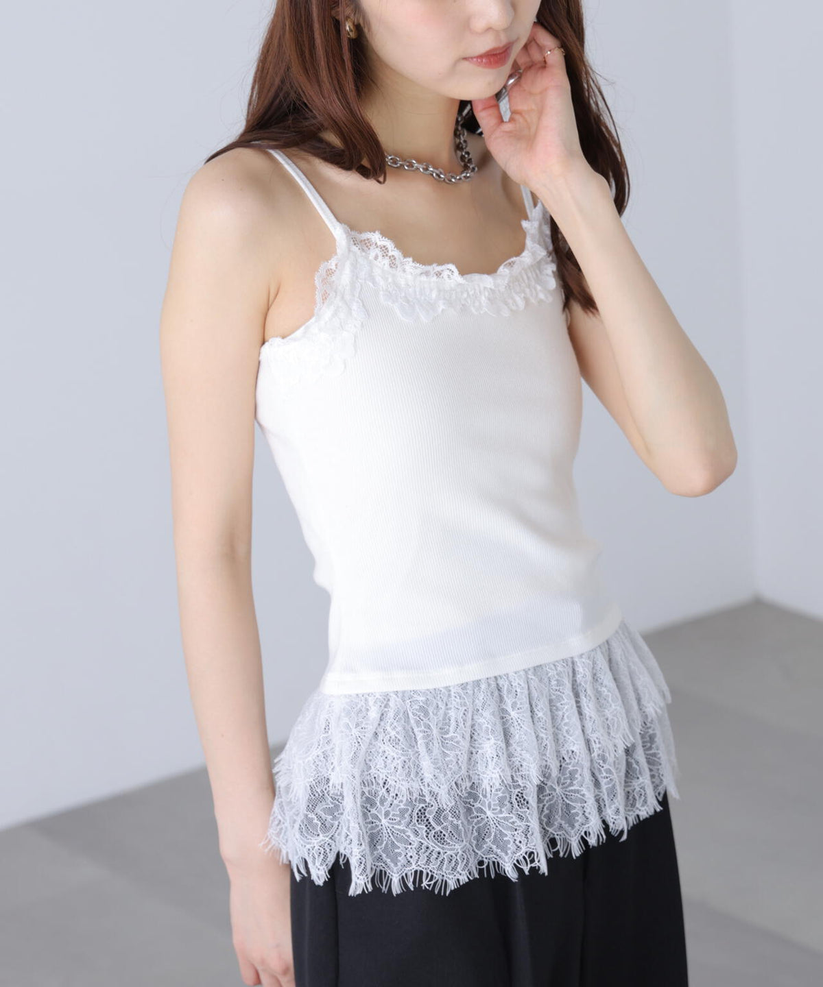162cm 着用サイズ:FR