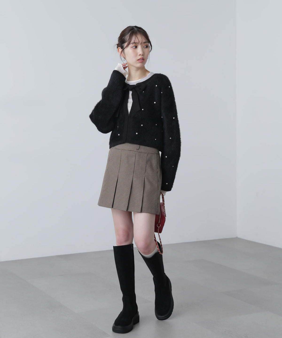162cm 着用サイズ:FR