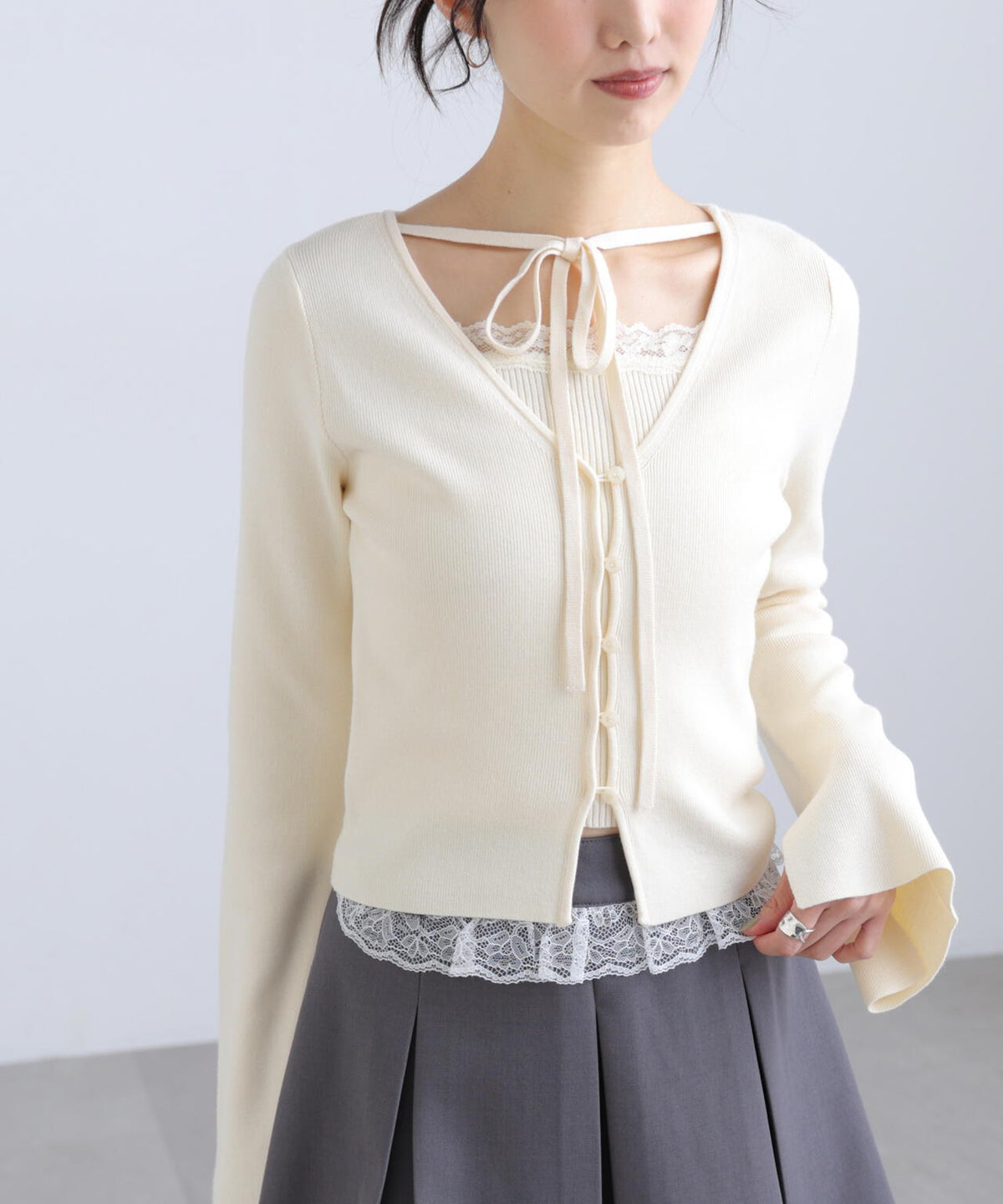162cm 着用サイズ:FR