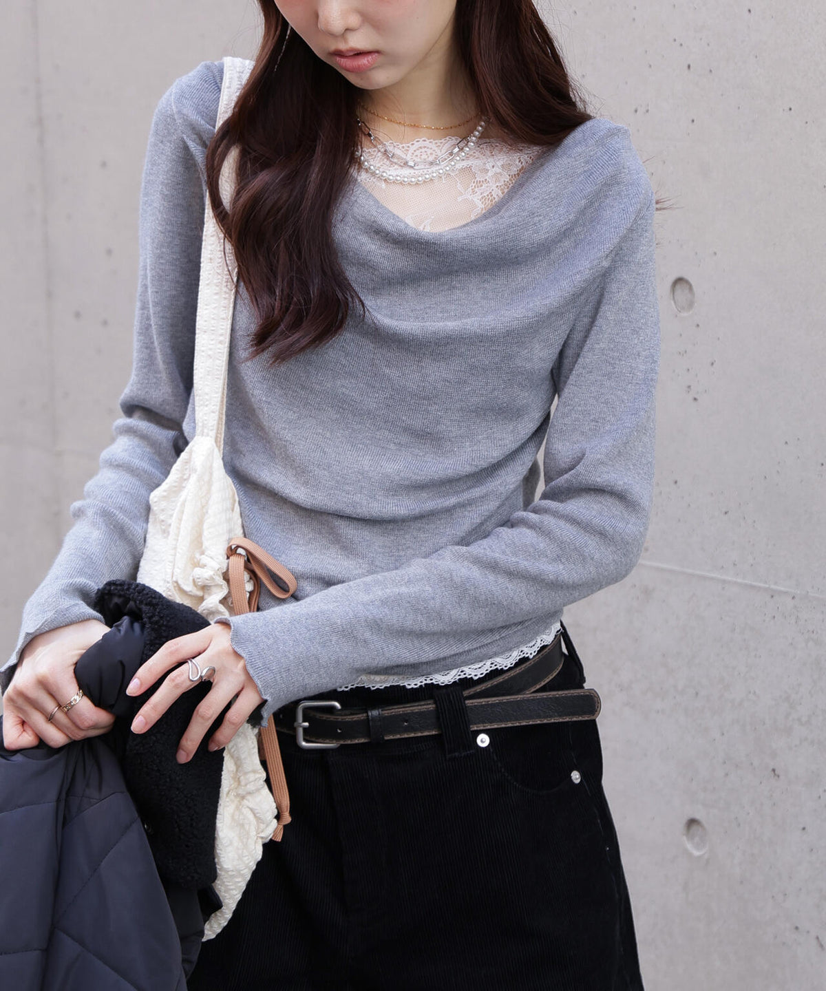 161cm 着用サイズ:FR