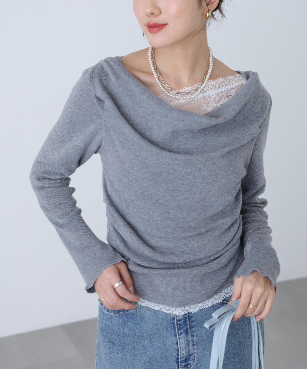 161cm 着用サイズ:FR