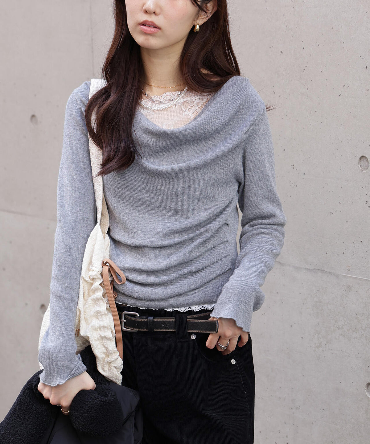 161cm 着用サイズ:FR