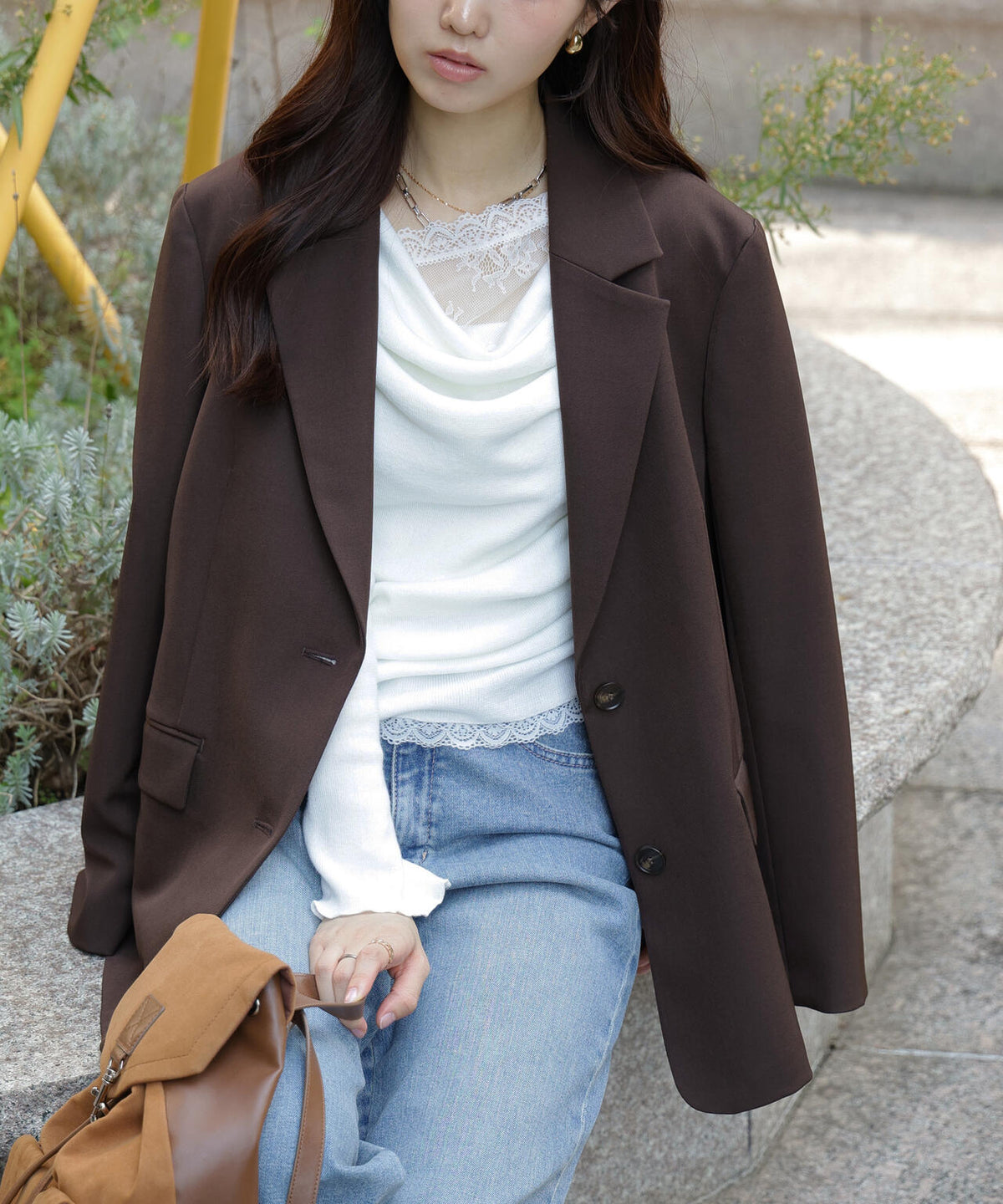161cm 着用サイズ:FR