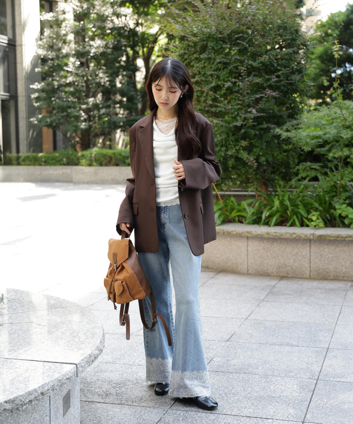 161cm 着用サイズ:FR