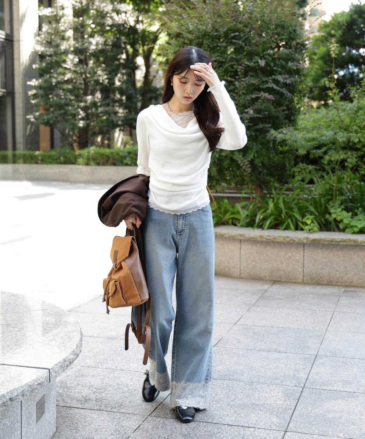 161cm 着用サイズ:FR