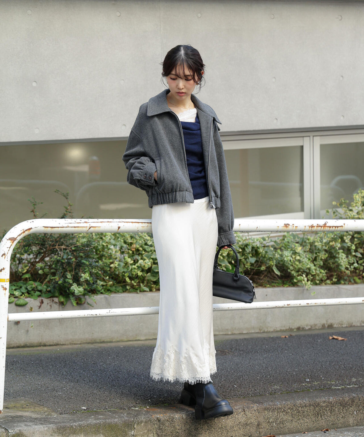 161cm 着用サイズ:FR