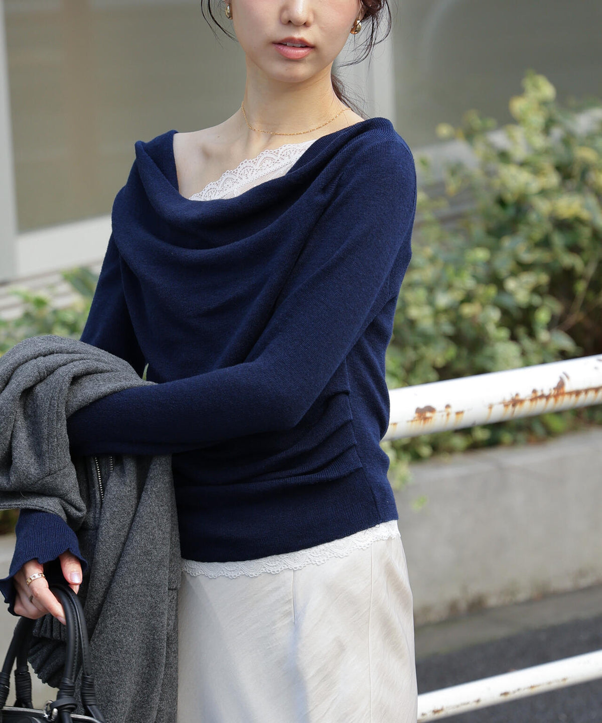 161cm 着用サイズ:FR