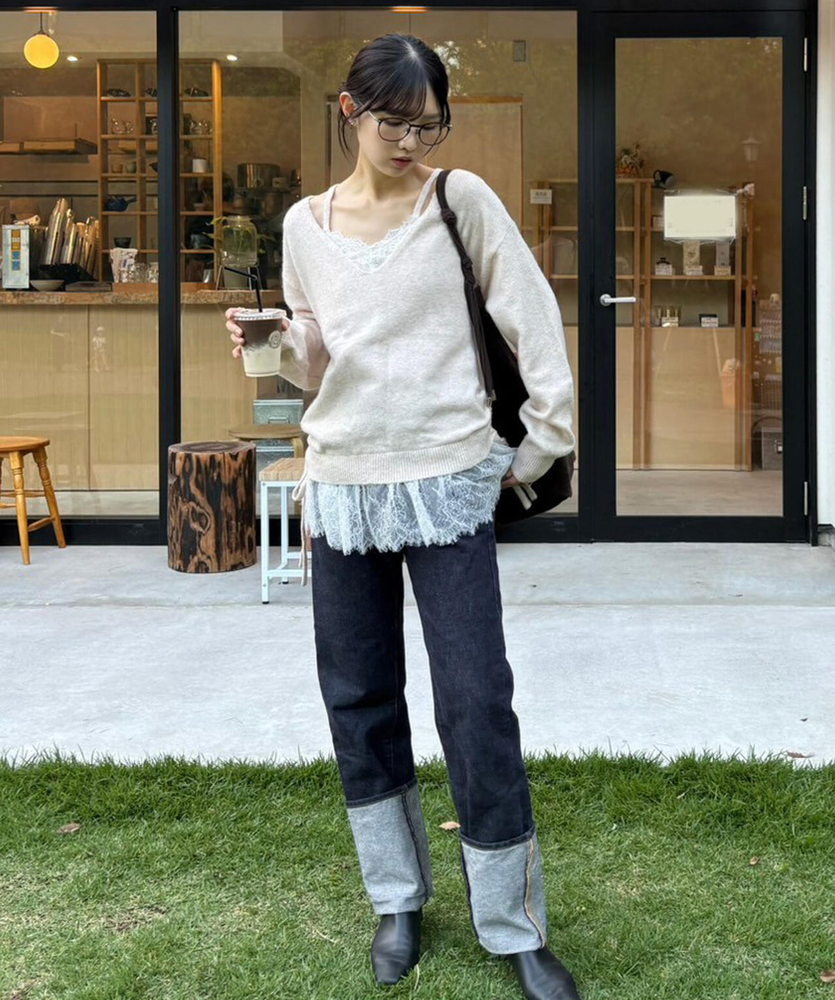 162cm 着用サイズ:FR