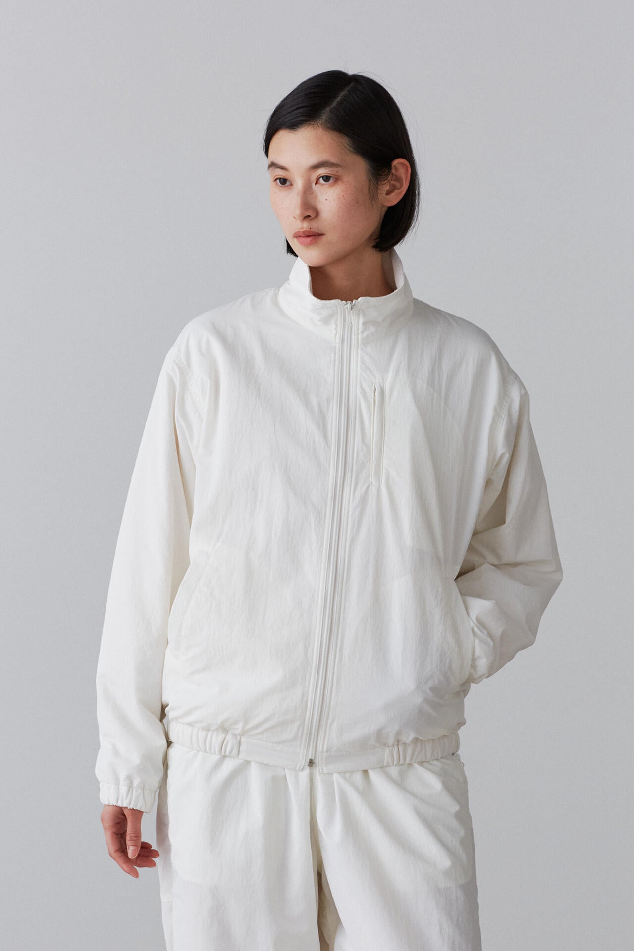 Y / RECYCLE NYLON TAFFETA / RECYCLE POLYESTER FLEECE BZ