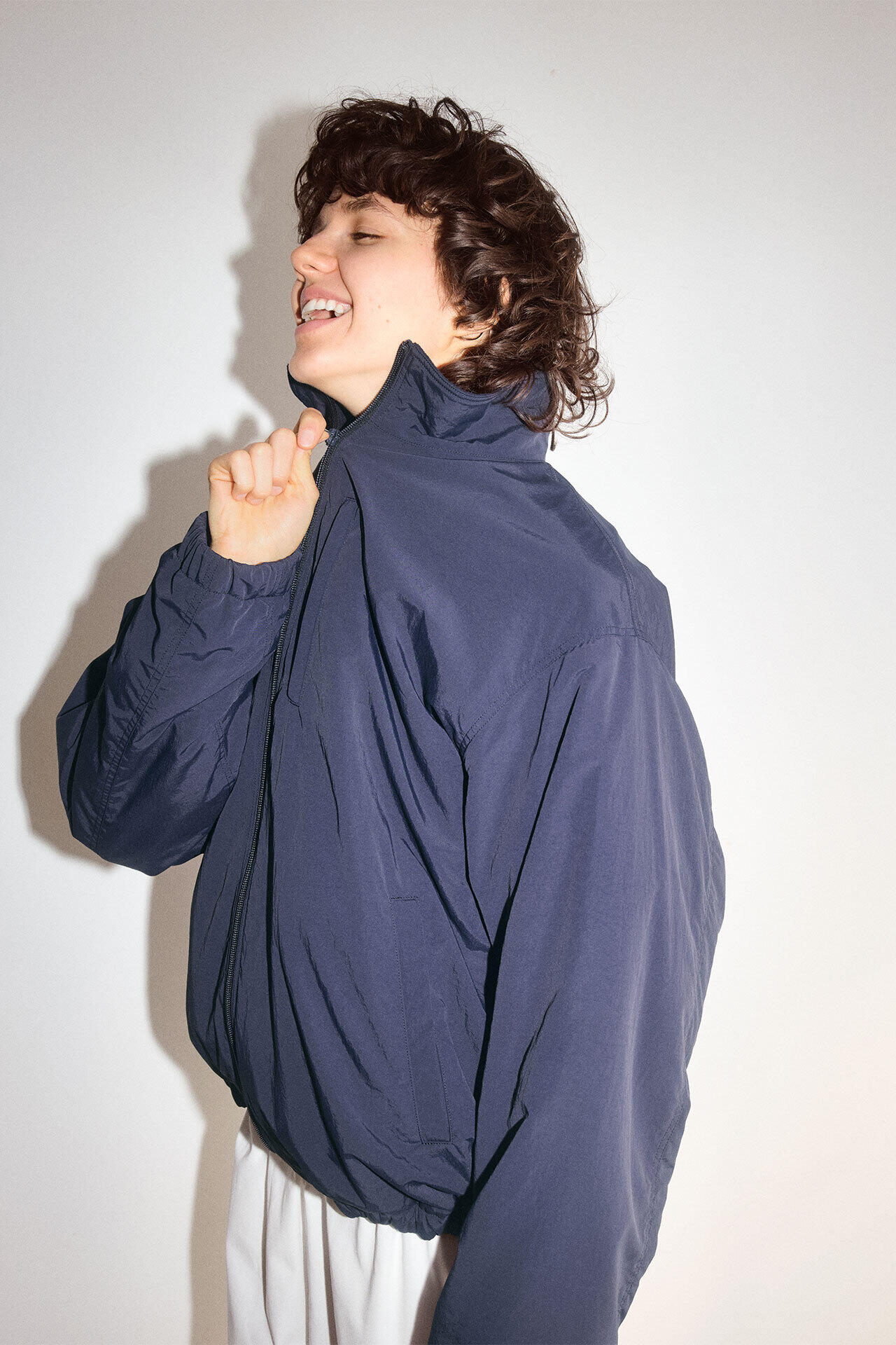 Y / RECYCLE NYLON TAFFETA / RECYCLE POLYESTER FLEECE BZ