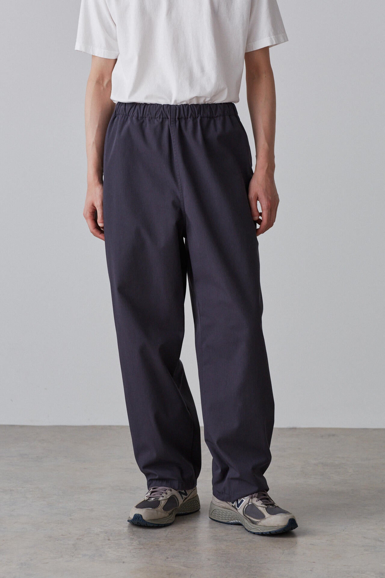 Y / ORGANIC COTTON / RECYCLE POLYESTER TWILL TAPERED EASY TR